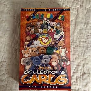 COPY - COPY - Unopened box of beanie babies cards series 4 2nd edition